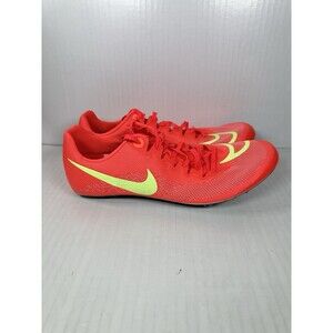 Size 10 Nike JA Fly 4 Bright Hyper Crimson/Barely/Volt Track Spike DR2741-601
